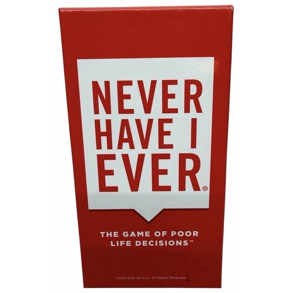 Never Have I Ever Party Card Game Complete 17+‎ Complete In Box